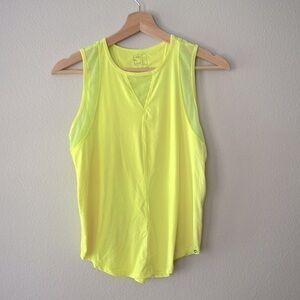 Lucky in Love Neon Yellow XS Tank Top